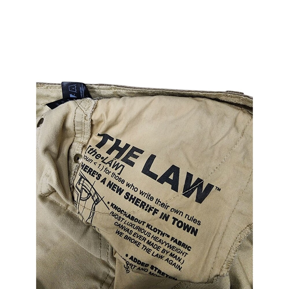 Kuhl The Law Men’s 40x32 Canvas Pants Vtg Patina Dye Brown Outdoor Trail Camp - Picture 7 of 11